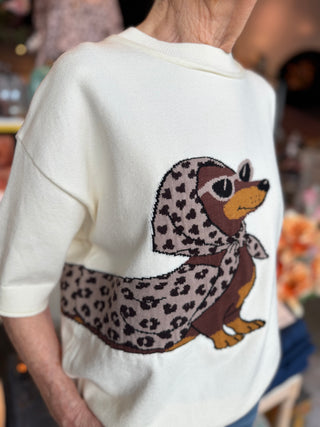 Leona Dachshund Sweater