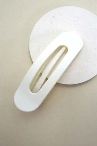 Oval Flat Lay Hair Claw