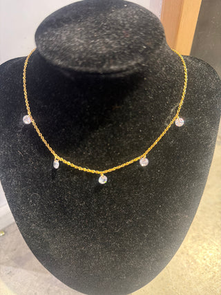 Hope Dainty Sparkle Necklace