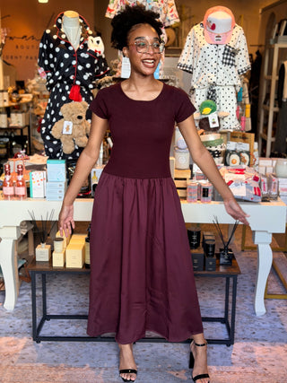 Wine The Day Away Dress | Swank Boutique