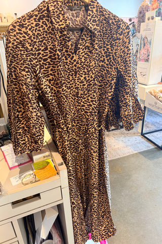 Olly Leopard Print Dress
