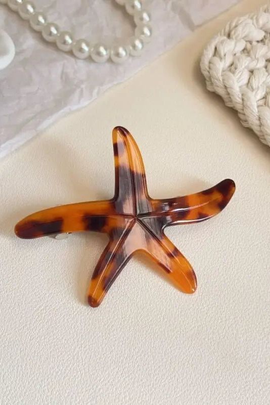 Starfish Hair Clip - Red (Copy) | Swank Boutique