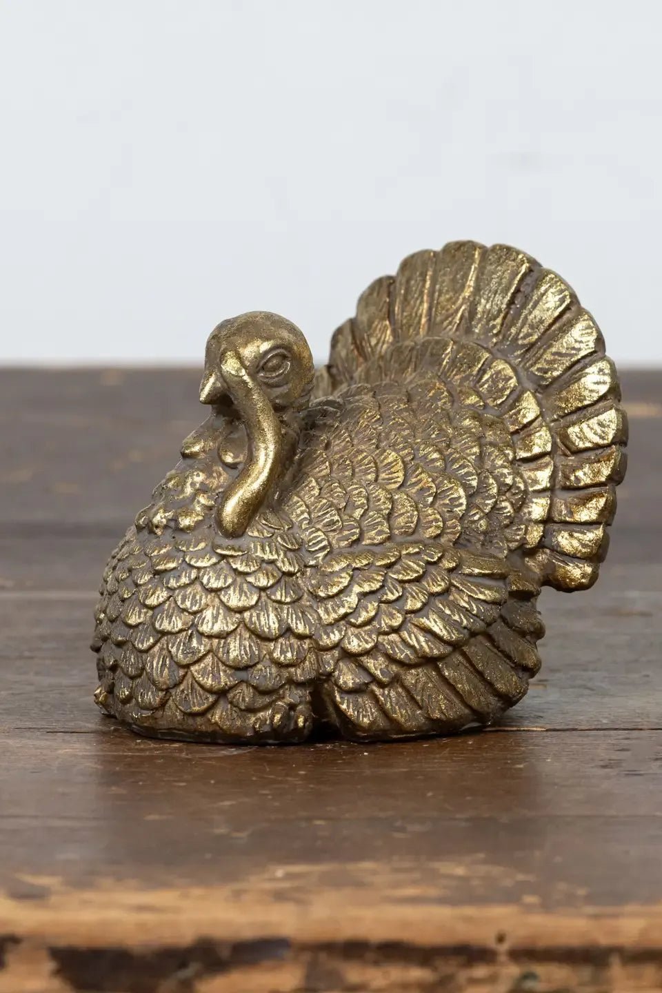 Gold Turkey Statuette | Swank Boutique