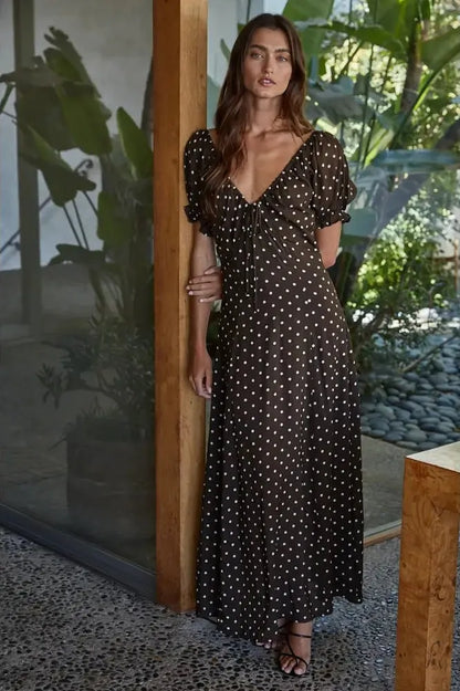 Charlie Polka Dot Dress | Swank Boutique