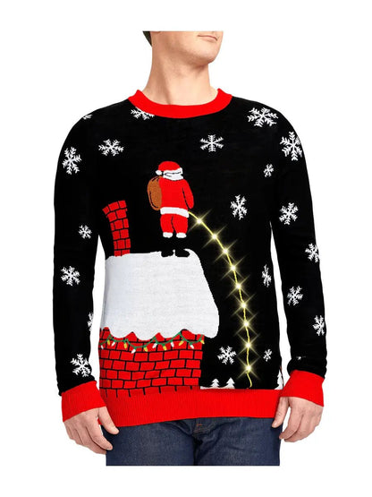 Leaky Roof Men's Christmas Sweater | Swank Boutique
