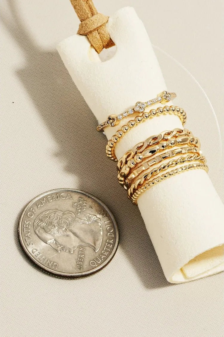 Gold Stacking Rings | Swank Boutique