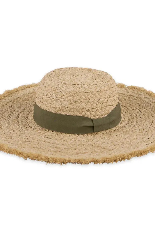Straw Sun Hat - Natural