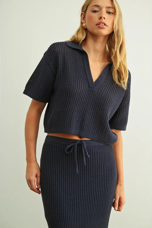 Alexa Crochet Top | Swank Boutique