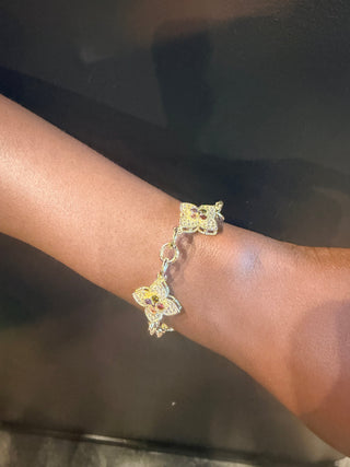 Clover Sparkle Bracelet | Swank Boutique