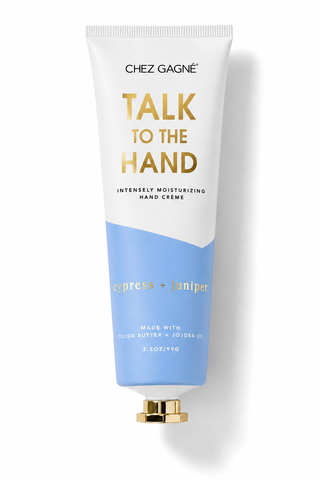 Talk to the Hand - Funny Hand Cream Cypress + Juniper