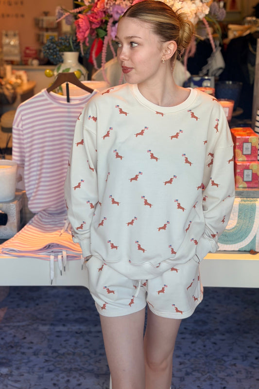 USA Dog Days Sweatshirt | Swank Boutique