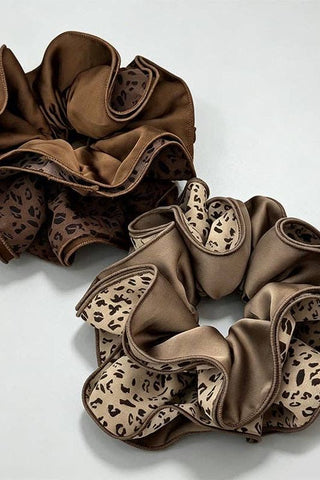 French Four Layer Scrunchie | Swank Boutique