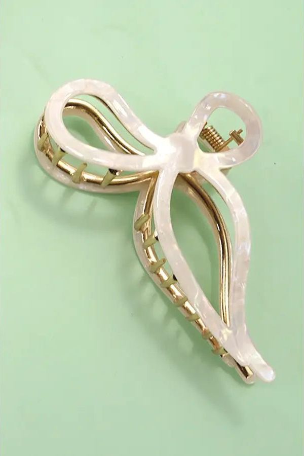 Jumbo Bow Hair Claw | Swank Boutique