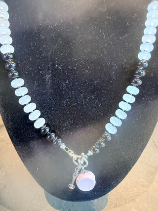Cookies & Cream Glass Bead Necklace | Swank Boutique