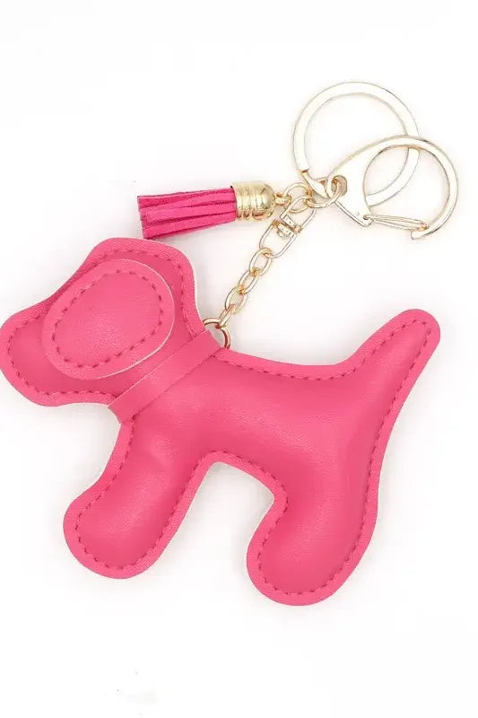 Pink Dog Bag Charm | Swank Boutique