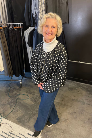 Suzy Polka Dot Jacket