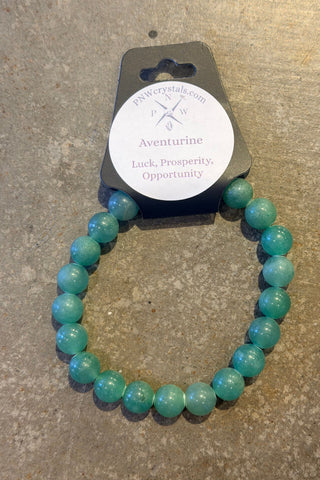 Aventurine Gemstone Bracelet | Swank Boutique