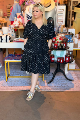 Emmaline Bow Dress | Swank Boutique