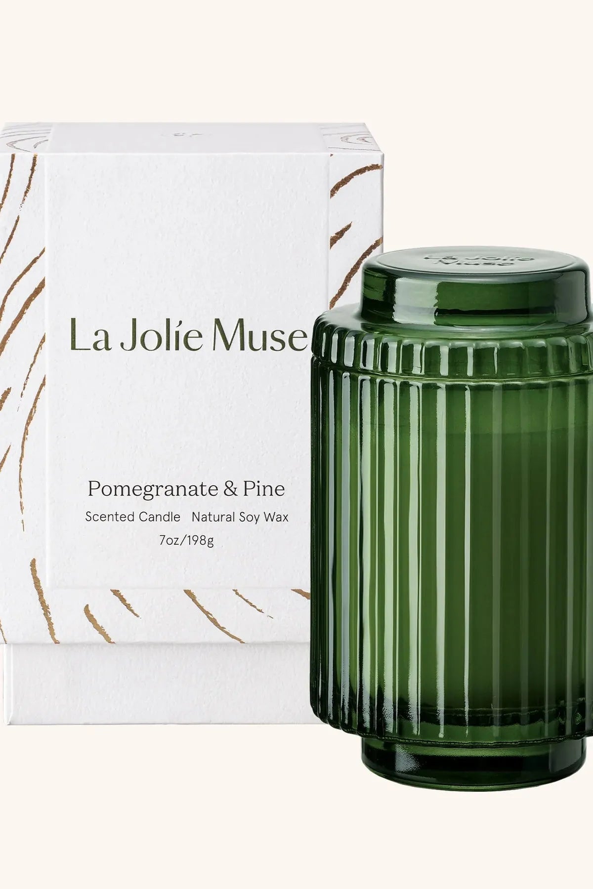 Amelie Candle - Pomegranate & Pine | Swank Boutique