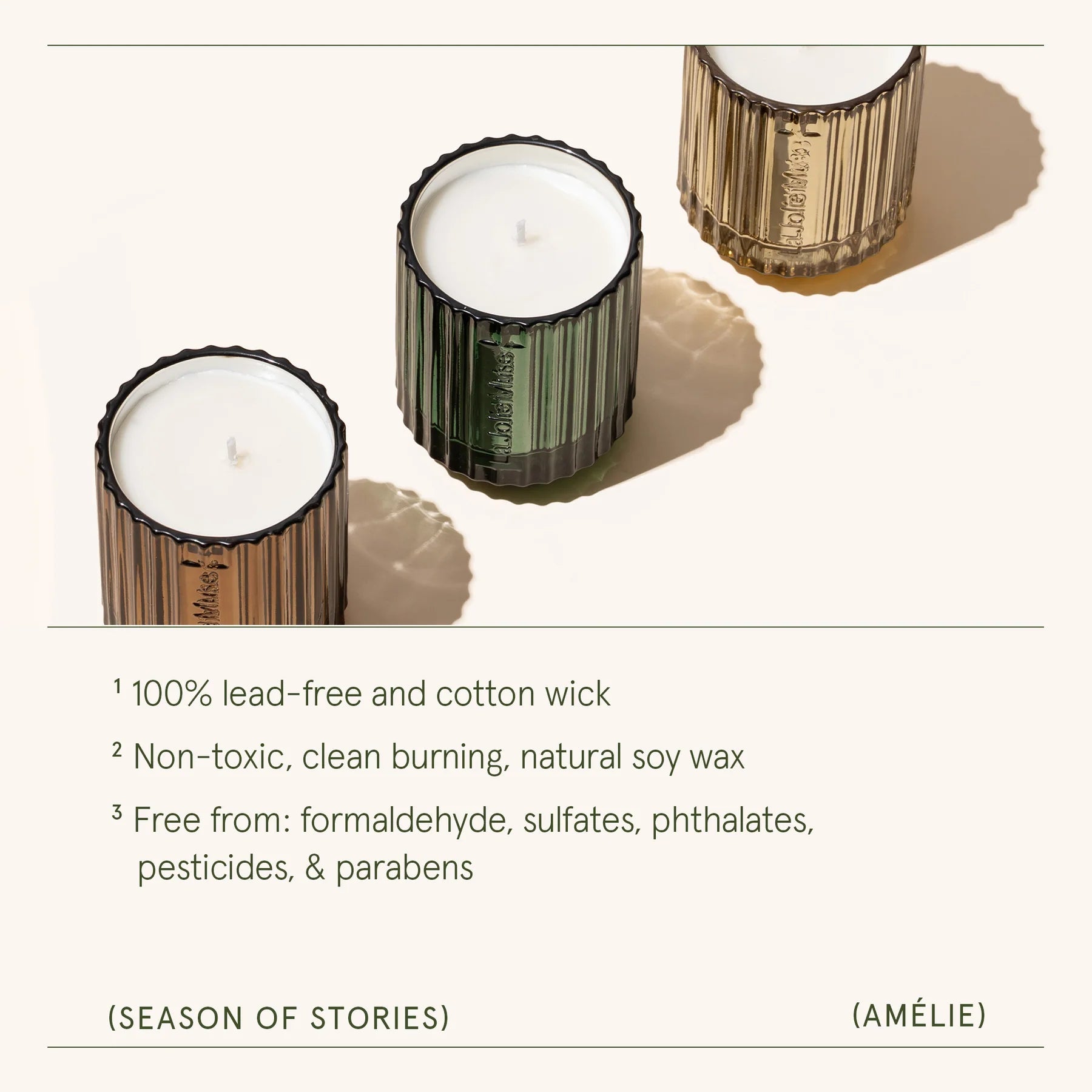 Amelie Candle - Hearth & Velvet 3 oz (Copy) | Swank Boutique