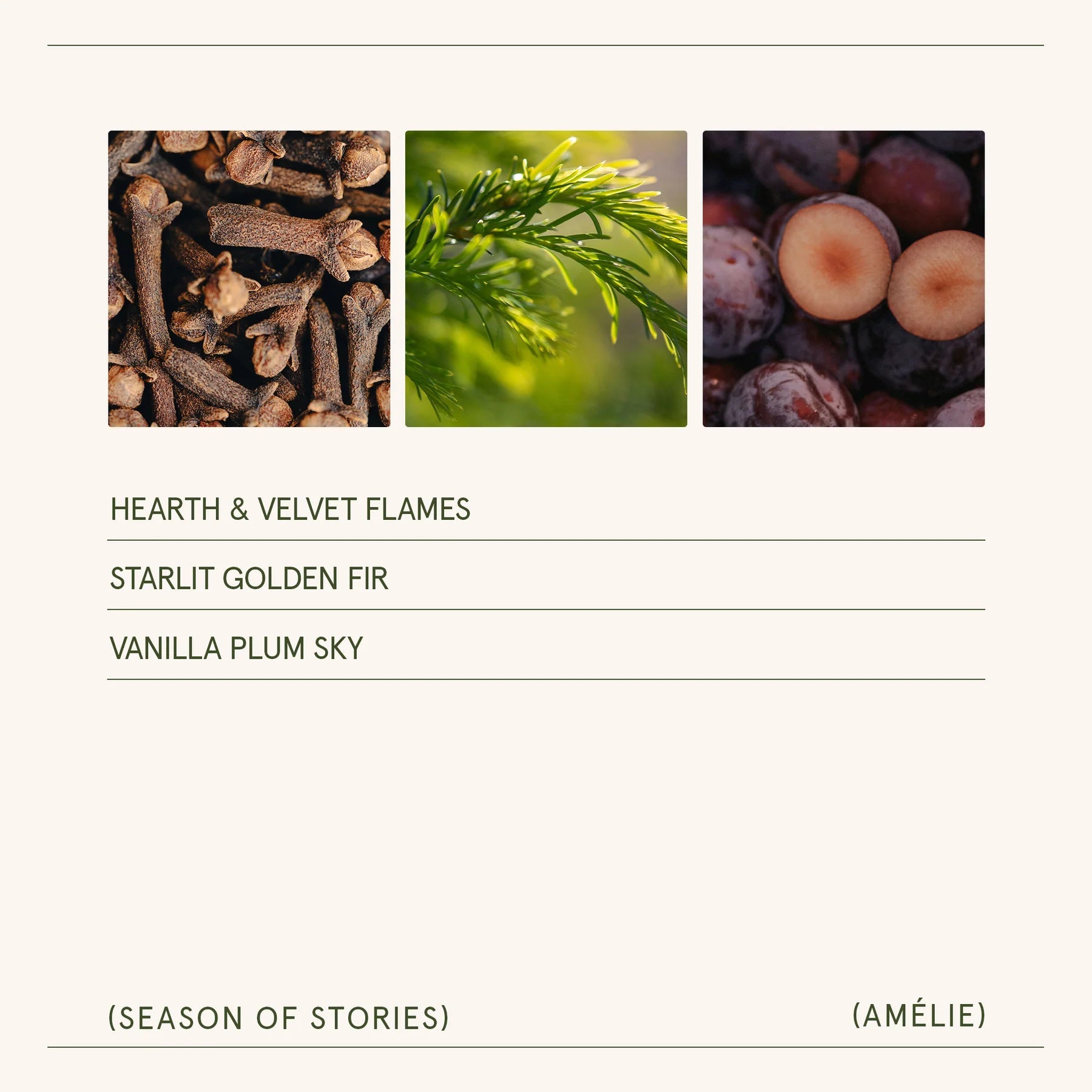 Amelie Candle - Hearth & Velvet 3 oz (Copy) | Swank Boutique