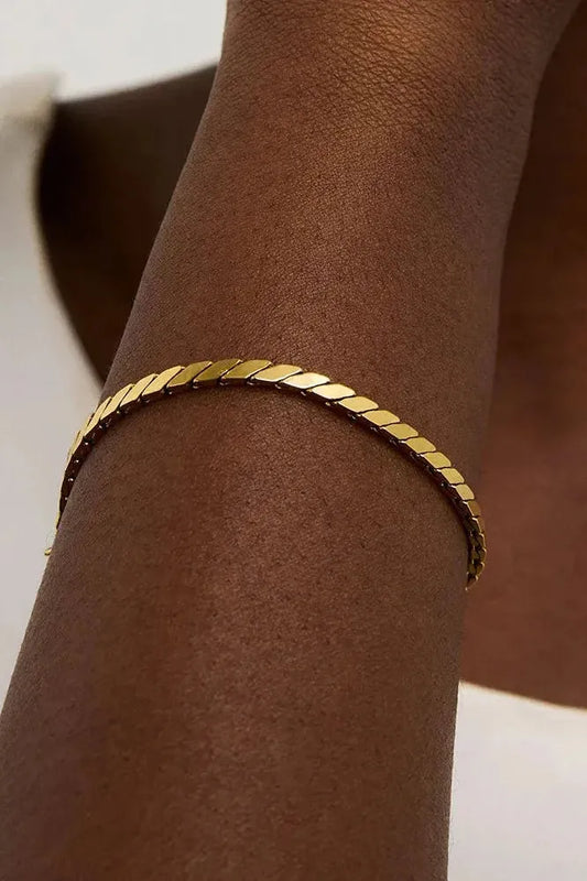 Oslo Chain Bracelet - Gold | Swank Boutique