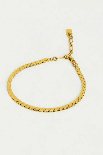 Oslo Chain Bracelet - Gold | Swank Boutique