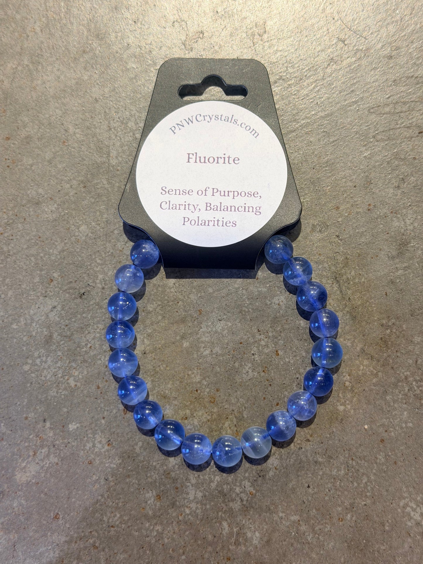 Blue Fluorite Gemstone Bracelet | Swank Boutique