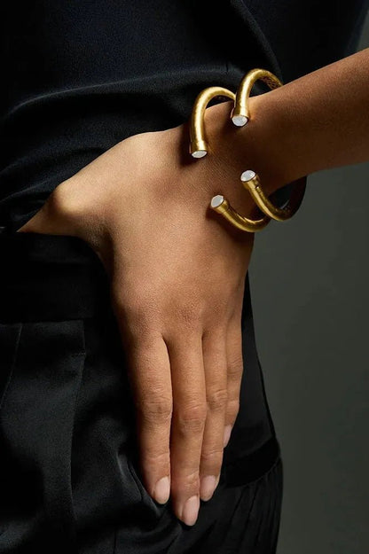 Knockout Cuff - Black Onyx | Swank Boutique