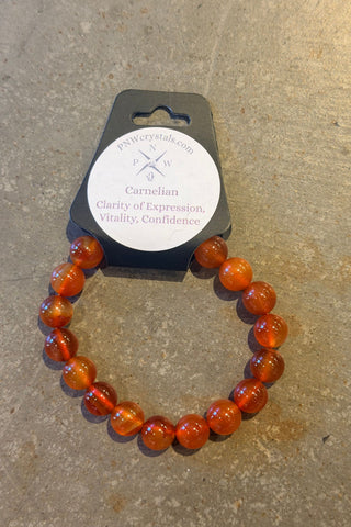 Carnelian Gemstone Bracelet