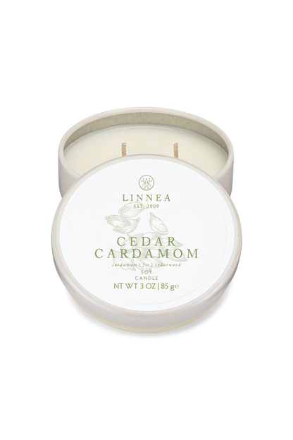 Cedar Cardamom Candle - Petite