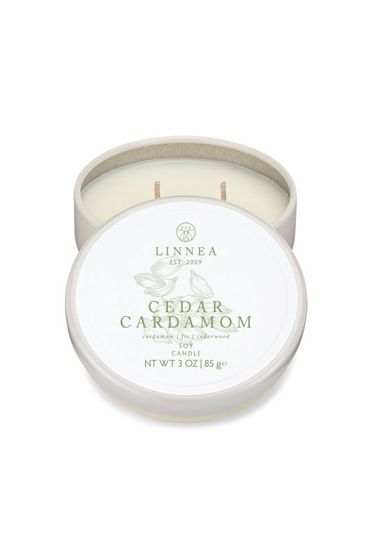 Cedar Cardamom Candle - Petite