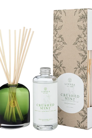 Crushed Mint Reed Diffuser Kit | Swank Boutique