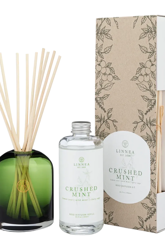 Crushed Mint Reed Diffuser Kit