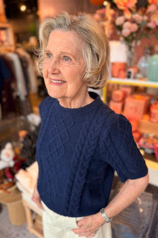 Harlowe Detachable Collar Sweater