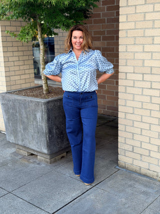 Safia Wide Leg Jean | Swank Boutique