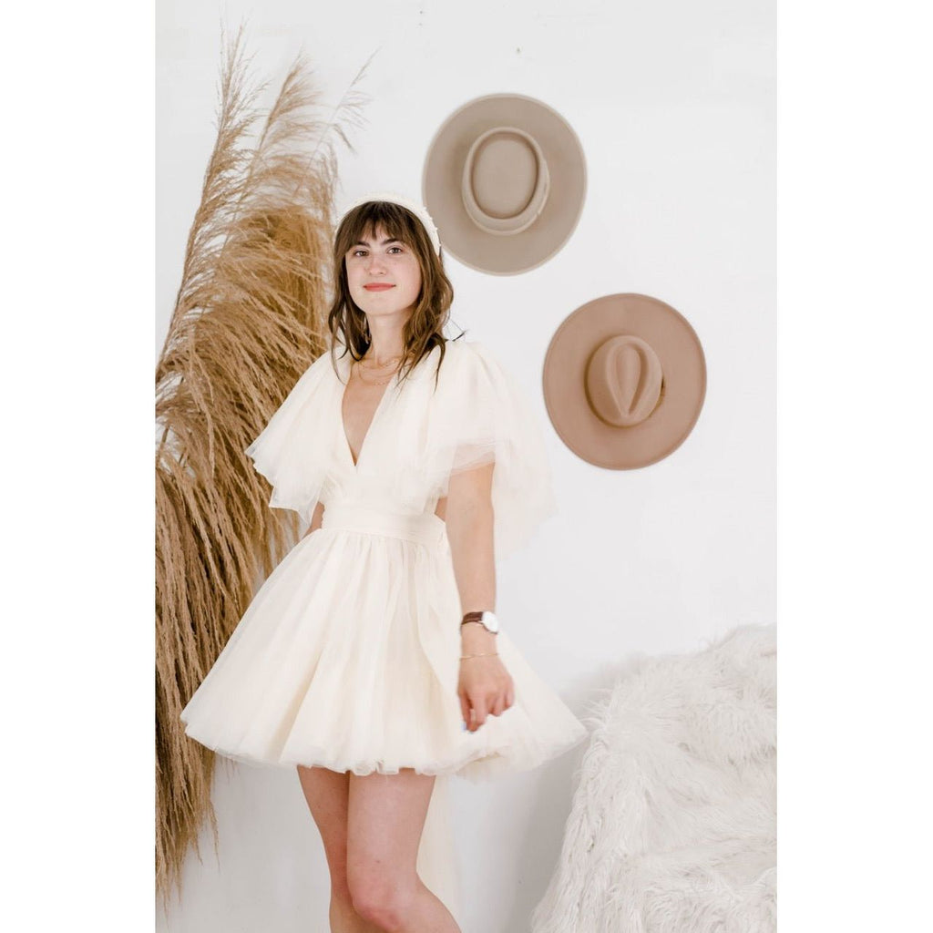 Davenport Tulle Mini Dress | Swank Boutique