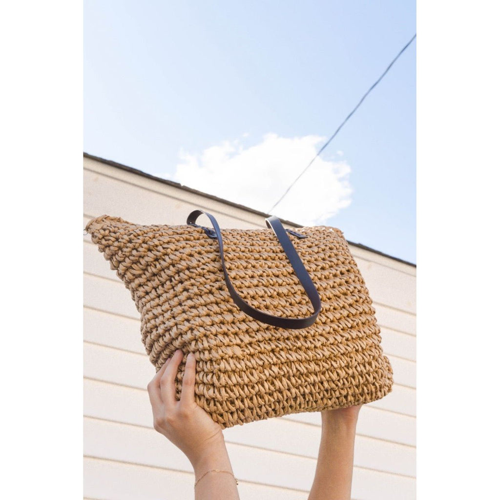 Giselle Straw Tote Bag | Swank Boutique