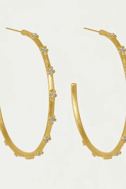 Sylvie Hoop - Gold | Swank Boutique