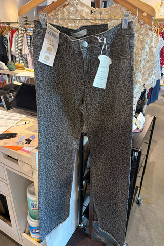 Parker Leopard Jeans | Swank Boutique