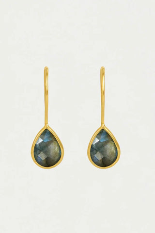 Nosara Droplet Earrings - Labradorite | Swank Boutique