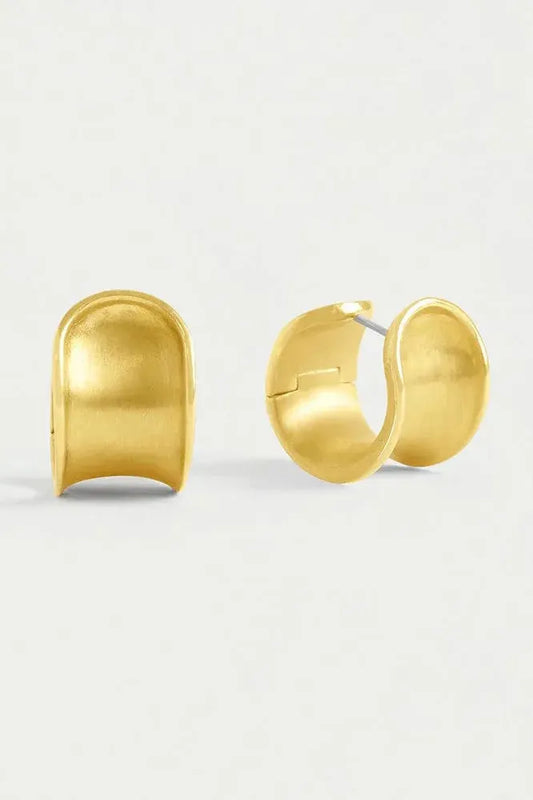 Sol Huggie Hoops - Gold | Swank Boutique