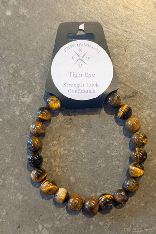 Tiger Eye Gemstone Bracelet | Swank Boutique