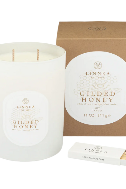 Gilded Honey Candle - Large