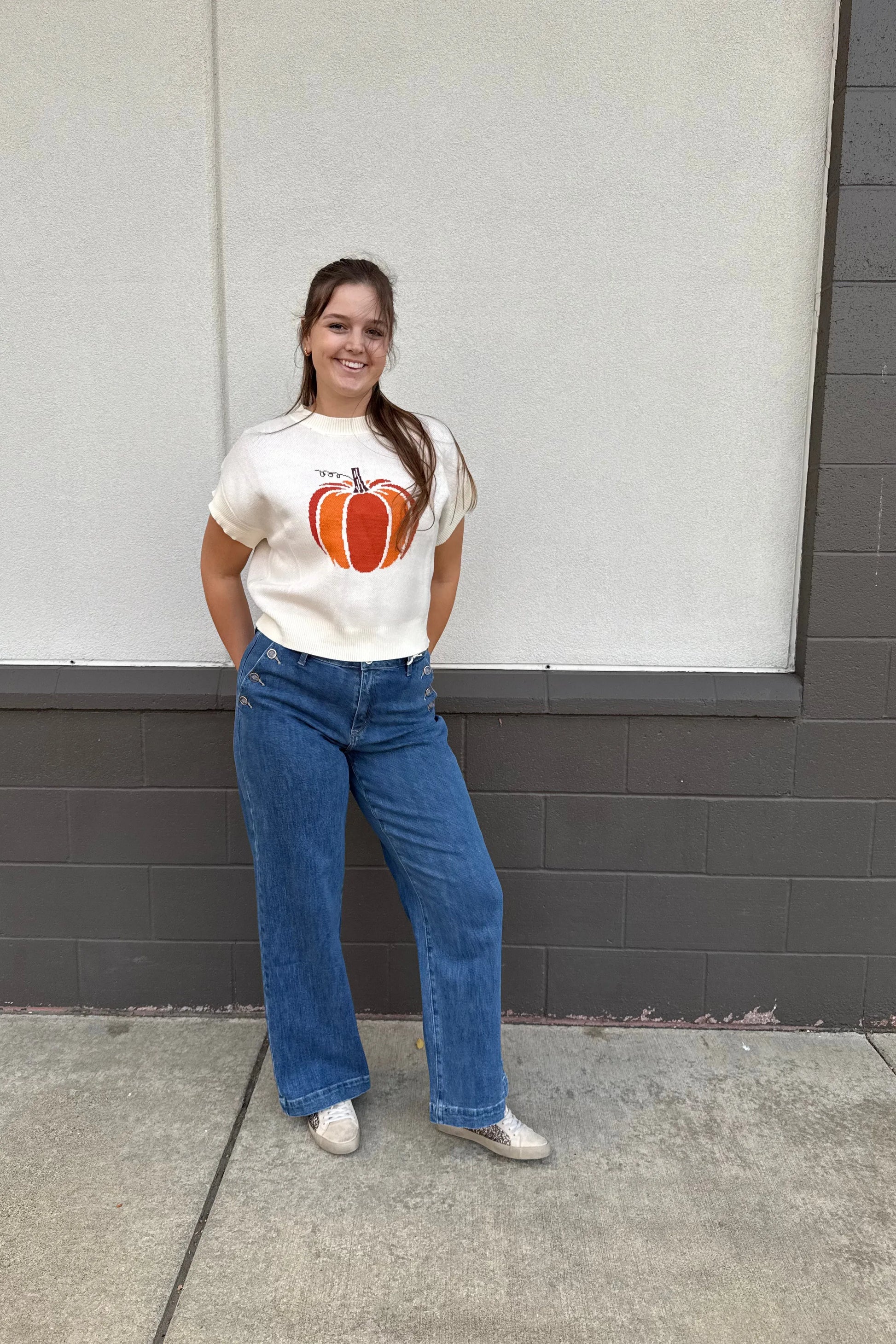 Pumpkin Sweater | Swank Boutique