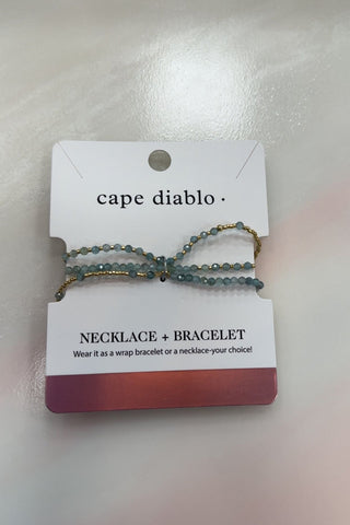 Green Bracelet/Necklace | Swank Boutique