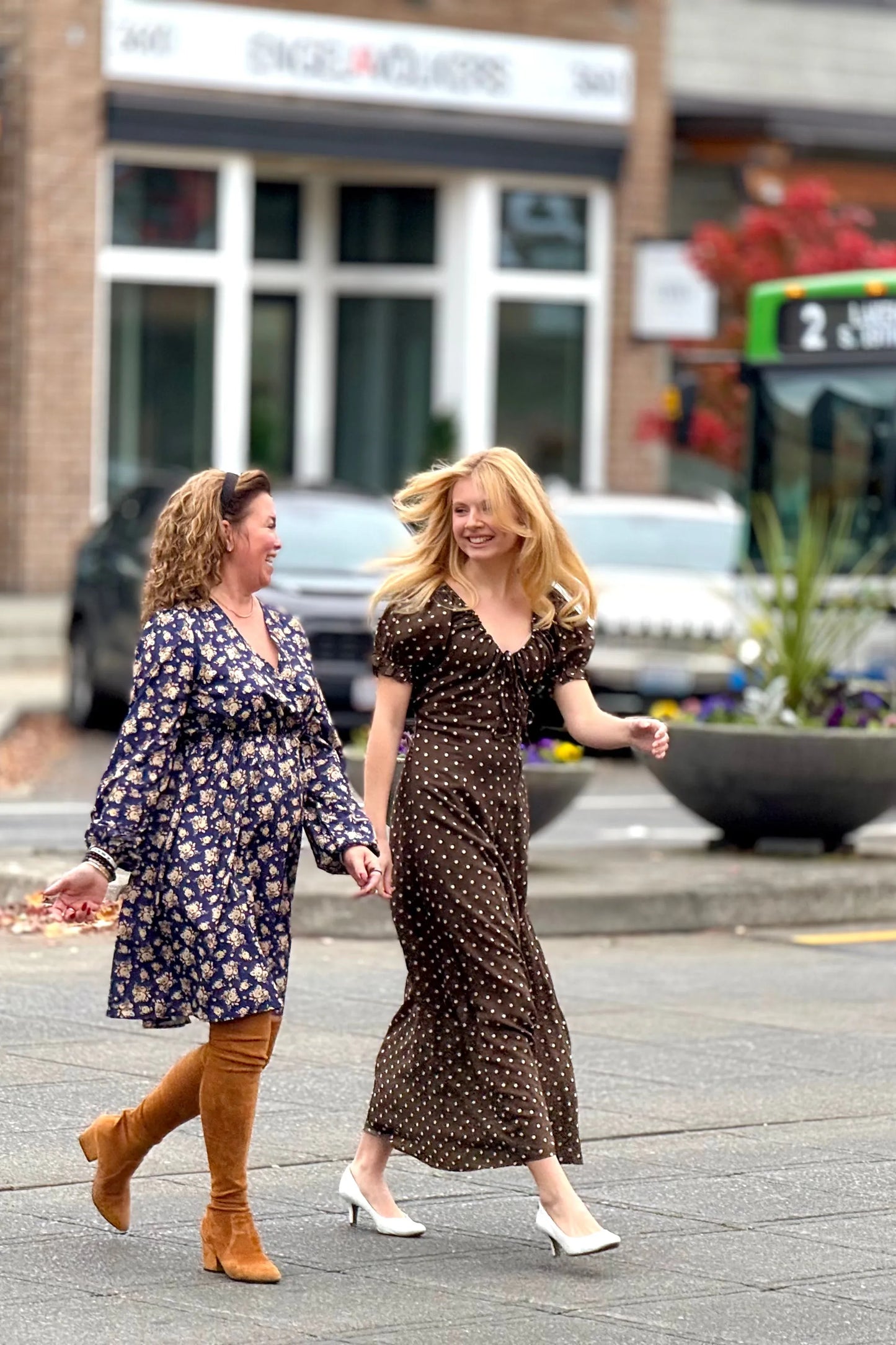 Charlie Polka Dot Dress | Swank Boutique