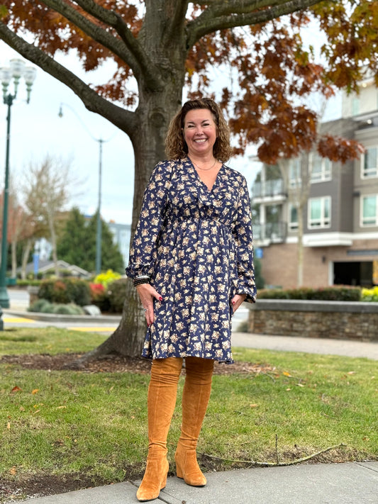 Kayla Floral Dress | Swank Boutique