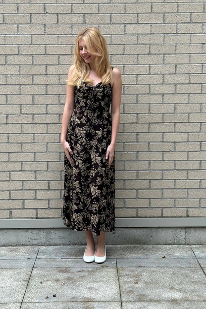 Brown Butter Maxi Dress | Swank Boutique