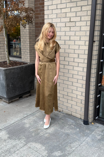 Everly Satin Dress | Swank Boutique